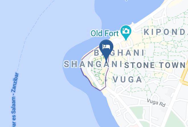 West - Shangani Hotel Maps