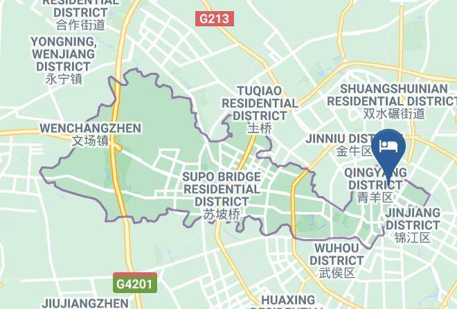 Chengdu - Shangcheng Boutique Hotel Maps