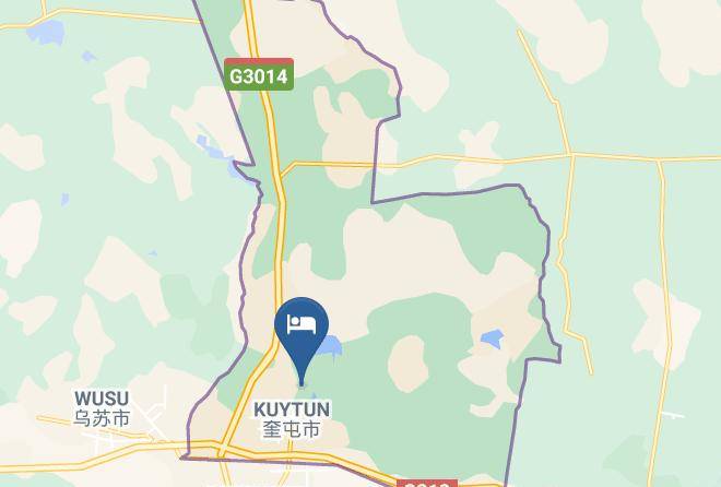 Ili Kazak Aut Prefecture - Shangdong Lake Hotel Maps