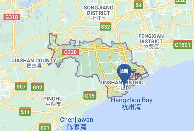 Jinshan District - Shanghai Aidingbao Hotel Maps