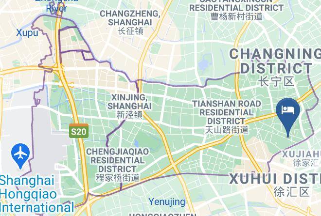 Changning District - Shanghai Bund Garden Hotel Maps
