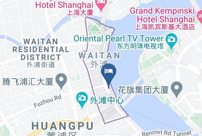 Huangpu District - Shanghai Bund Garden Hotel Maps