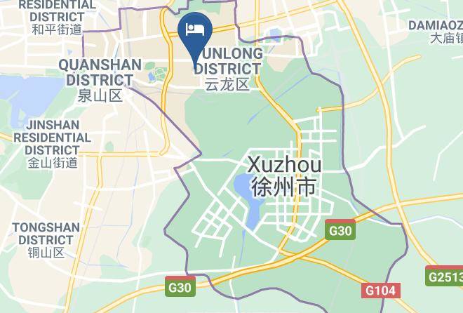 Xuzhou - Shanghai Changxing Hotel Maps