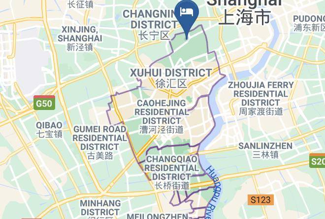 Xuhui District - Shanghai Education Hall Maps