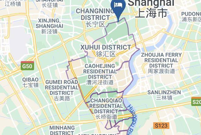 Xuhui District - Shanghai Fenyang Garden Boutique Hotel Maps