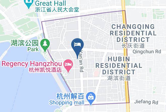 Hangzhou - Shanghai Fortune Forever Hotel Maps