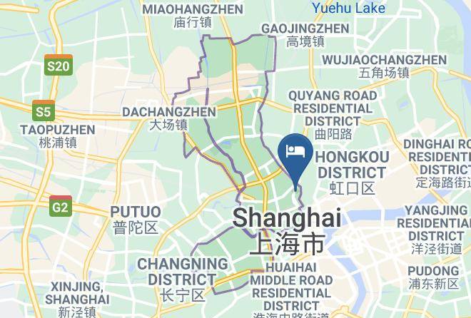 Jing An District - Shanghai Han Ting Hotel Maps