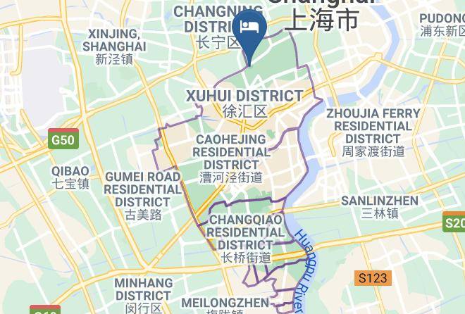 Xuhui District - Hengshan Picardie Hotel Maps
