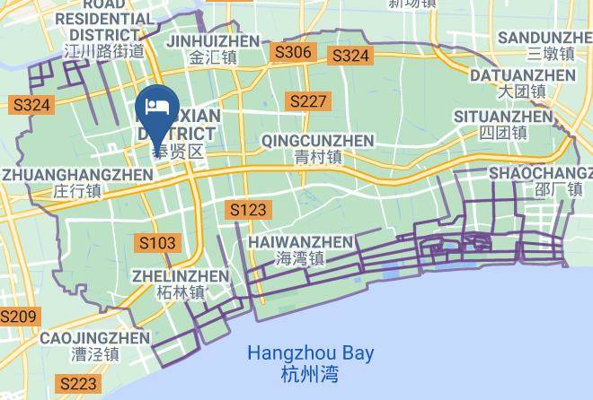 Fengxian District - Shanghai Hongfei Hotel Maps