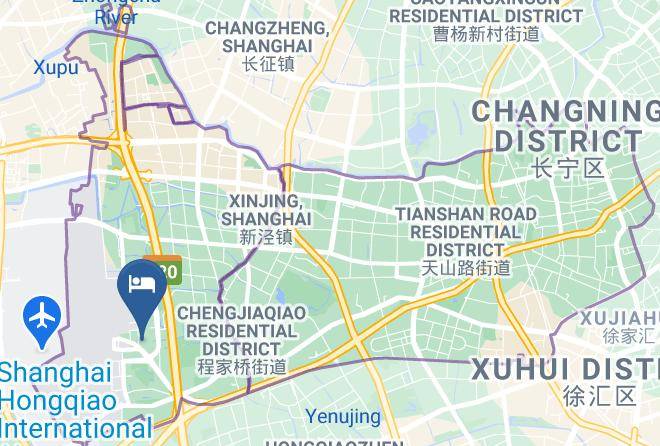 Changning District - Shanghai International Airport Hotel Maps