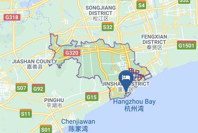 Jinshan District - Shanghai Jinshan Binhai Boli Hotel Maps