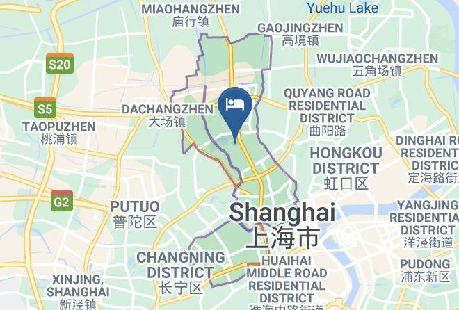 Jing An District - Shanghai Jitai Zhishang Hotel Maps