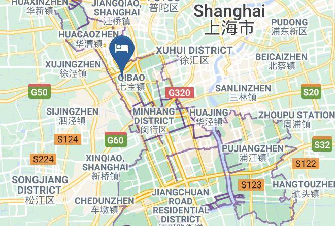 Minhang District - Shanghai Le Xiang International Hotel Maps