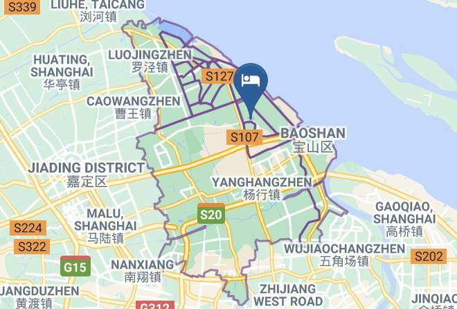 Baoshan District - Shanghai Long The Domain International Hotel Maps