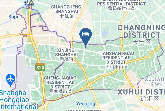 Changning District - Shanghai Pujue Hotel Maps