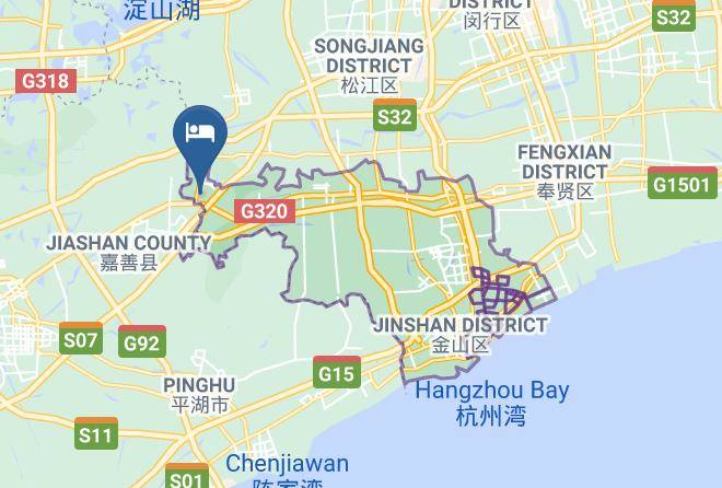 Shanghai Sanqiao Hotel Map