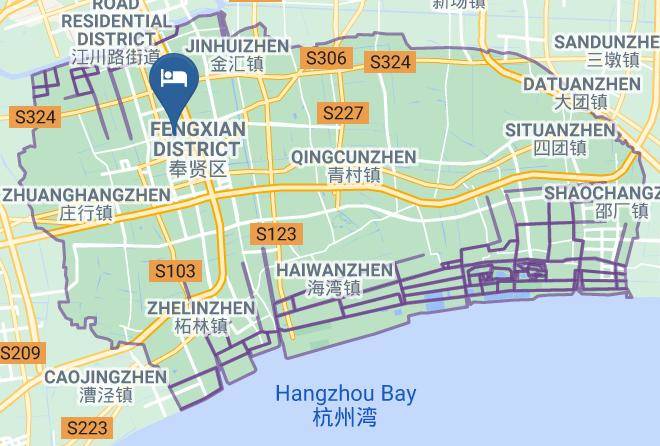 Fengxian District - Shanghai Shengxue Hotel Maps