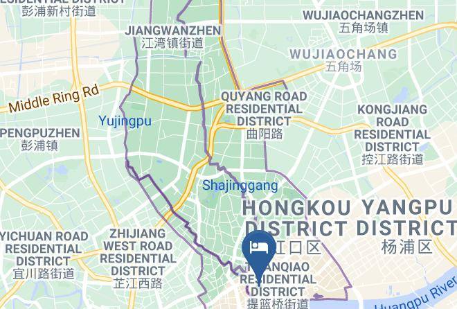 Hongkou District - Shanghai Wave Hotel North Bund Maps