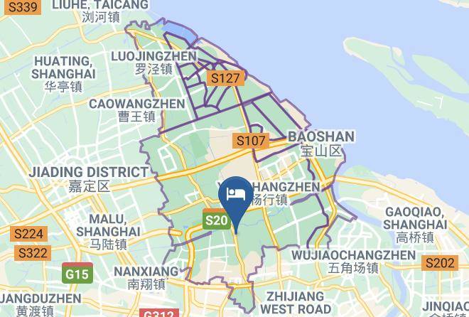 Baoshan District - Shanghai Zhiqing Shidai Boutique Hotel Maps