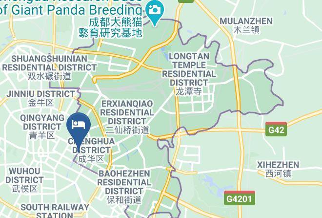 Chengdu - Shangjin Hemei Hotel Tianxiang Branch Maps