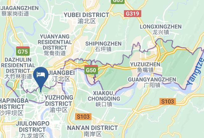 Jiangbei District - Shangjing Hotel Maps