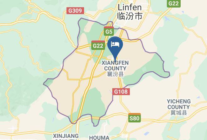 Linfen - Shangju Youpin Hot Spring Holiday Hotel Maps