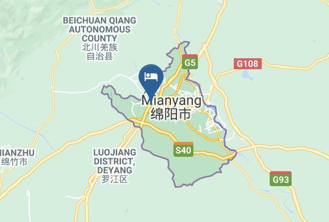 Mianyang - Shangke Youpin Hotel Maps