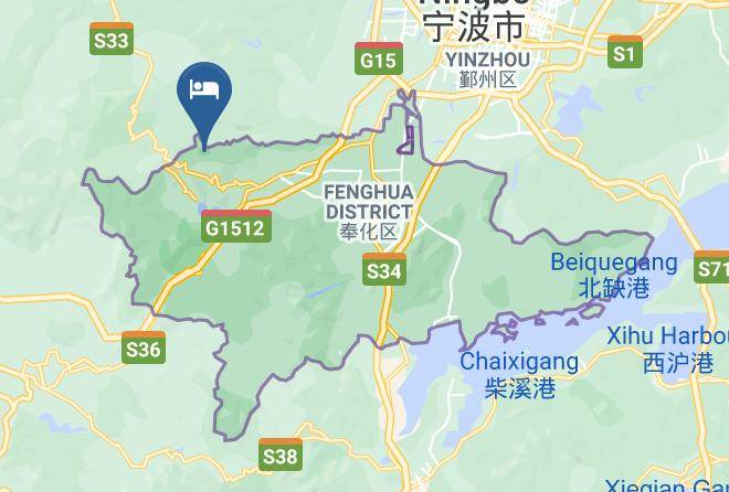 Ningbo - Shanglianggang Tourist Resort Maps