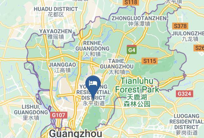 Guangzhou - Shangmei Hotel Guangzhou Yongtai Maps