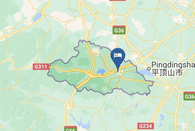 Pingdingshan - Shangpin Theme Express Maps