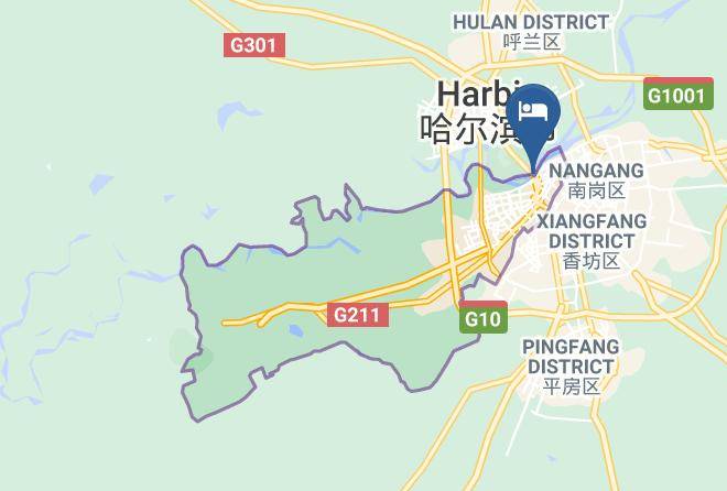 Shangri La Hotel Harbin Map