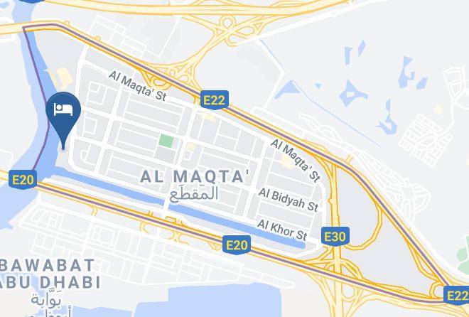 Abu Dhabi - Shangri La Hotel Qaryat Al Beri Maps