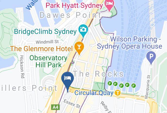 Sydney - Shangri La Hotel Sydney Maps
