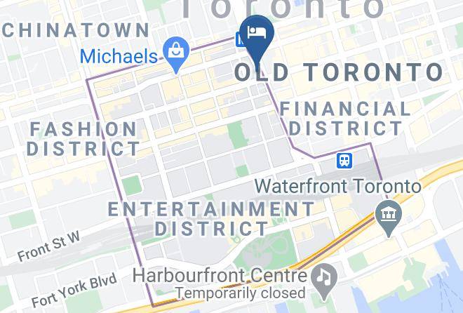 Toronto - Shangri La Hotel Toronto Maps