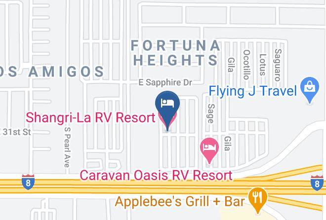Yuma - Shangri La Rv Resort Maps