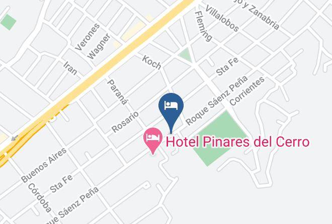 Santa Maria Department - Shangri La Cabanas Maps