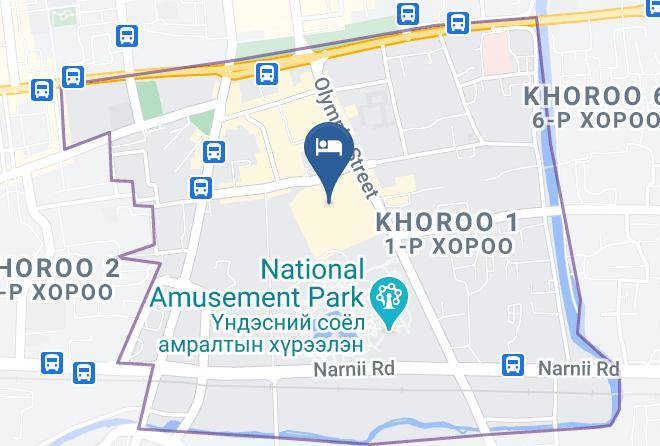 Ulaanbaatar - Shangri La Hotel Ulaanbaatar Maps