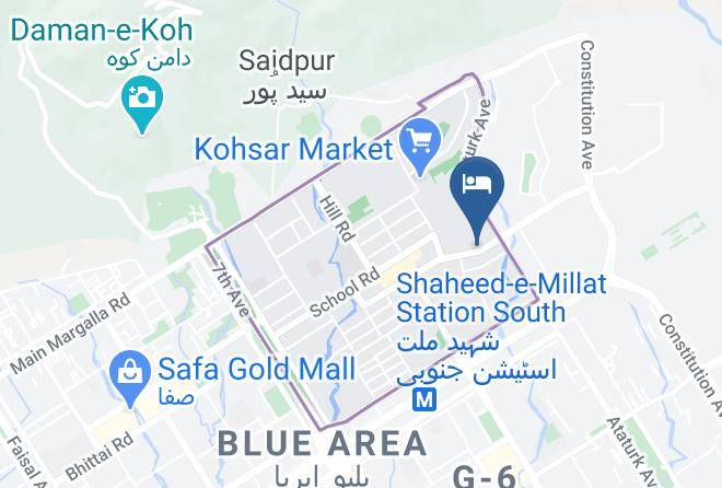 Islamabad - Shangrila Islamabad Maps