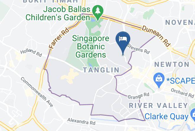 Tanglin - Shangri-La Apartments Maps