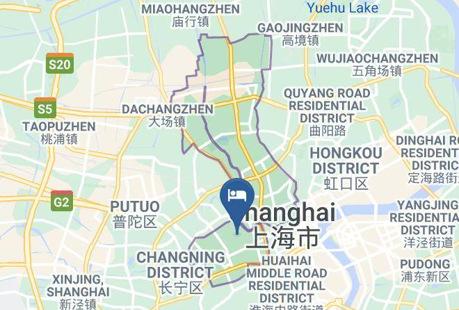 Jing An District - Meego Qingwen Hotel Maps