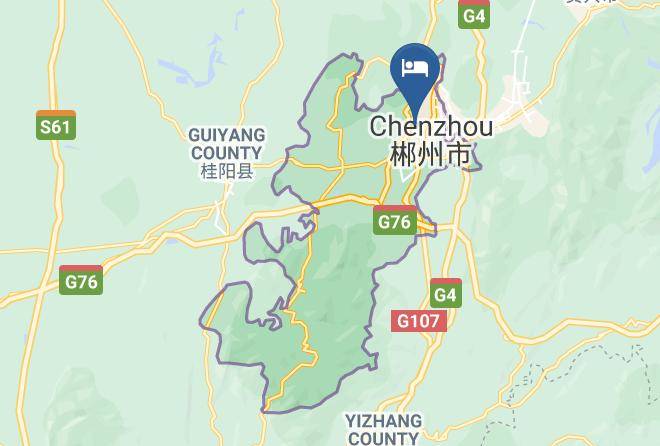 Chenzhou - Shangxi B & B Maps