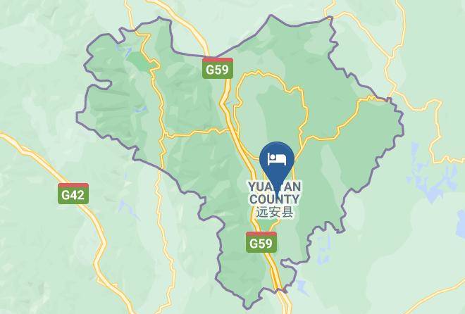Yichang - Shangyite Chain Hotel Yuan'an Maps
