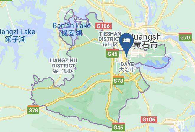 Huangshi - Shangyite Hotel Maps