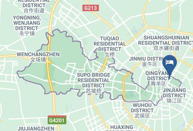 Chengdu - Shangyuan Hotel Maps