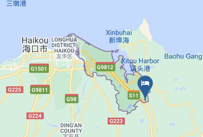 Haikou - Shanhaitian Hotel Maps