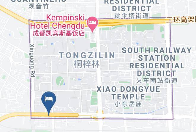 Chengdu - Shanhe Hotel Maps
