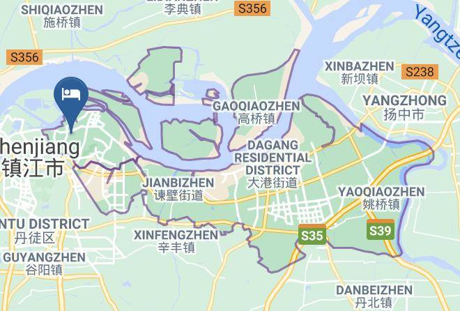 Zhenjiang - Shanhua Hotel Maps