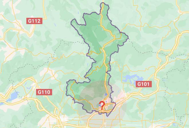 Huairou District - Shanju Courtyard Maps