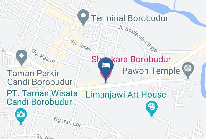 Magelang Regency - Shankara Borobudur Maps
