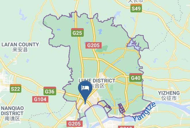 Nanjing - Shanpan Hotel Maps